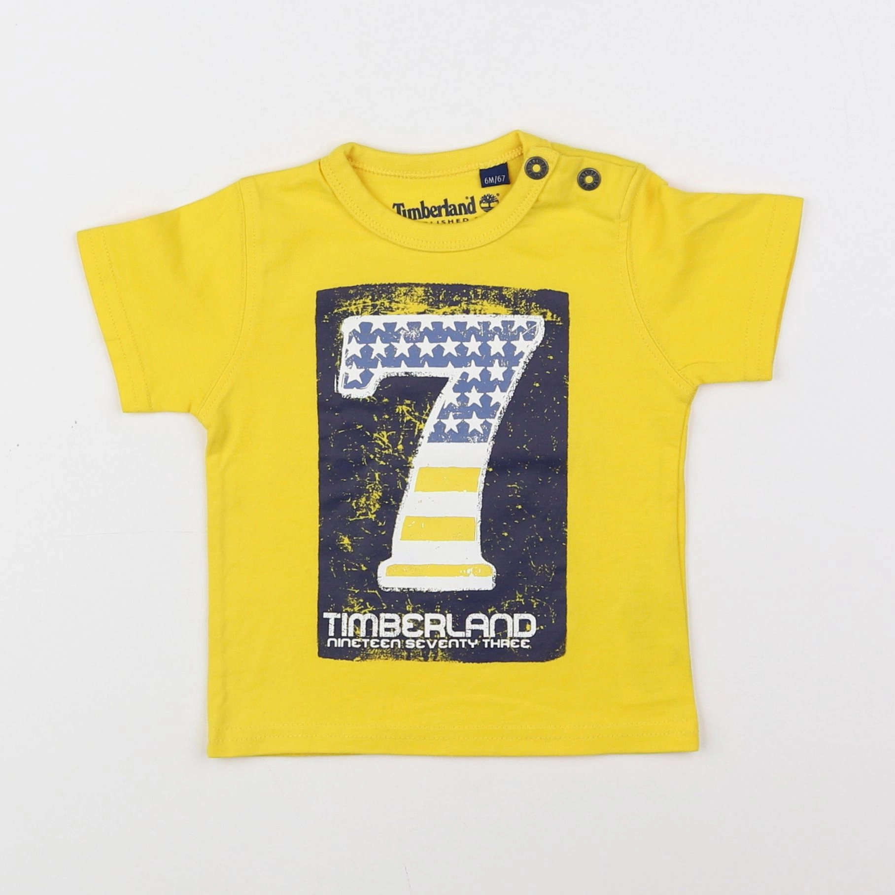 Timberland - tee-shirt jaune - 6 mois